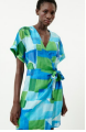 Radiant Row Rasline Wrap Dress