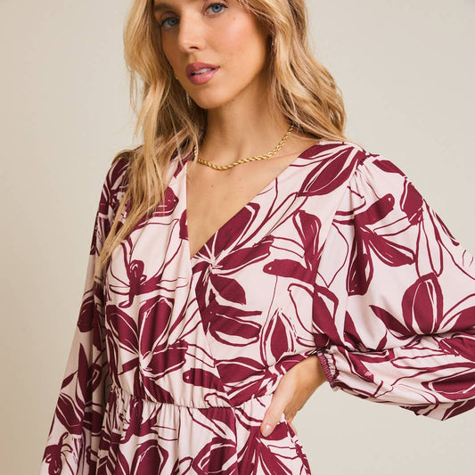 Paint The Town Mini Dress Plus