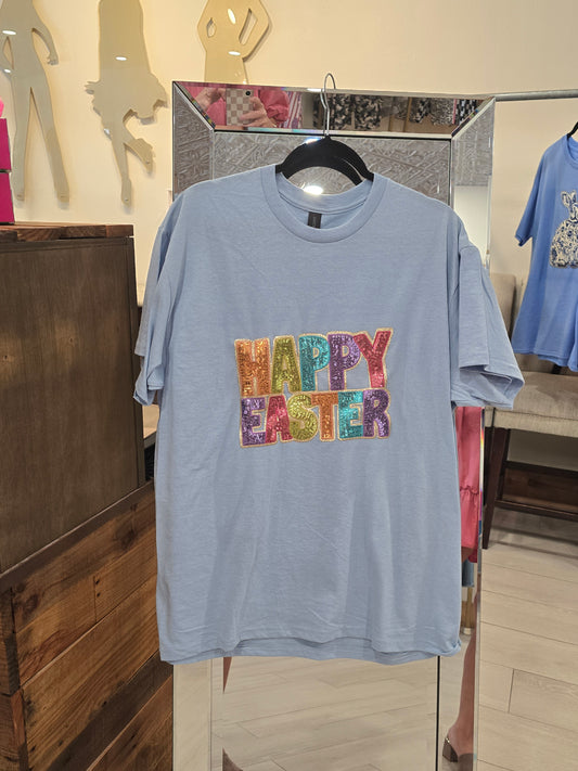 Happy Easter Sparkle Tee
