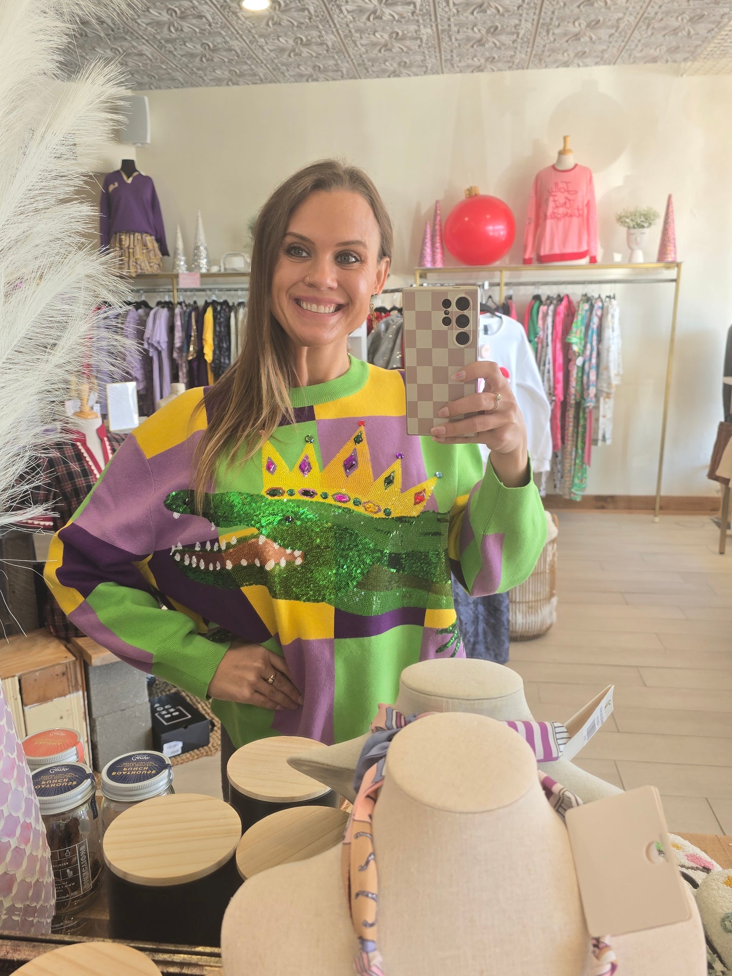 Bayou Royalty Sweater