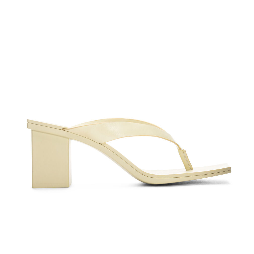 MARNA LIME SMOOTH HEEL