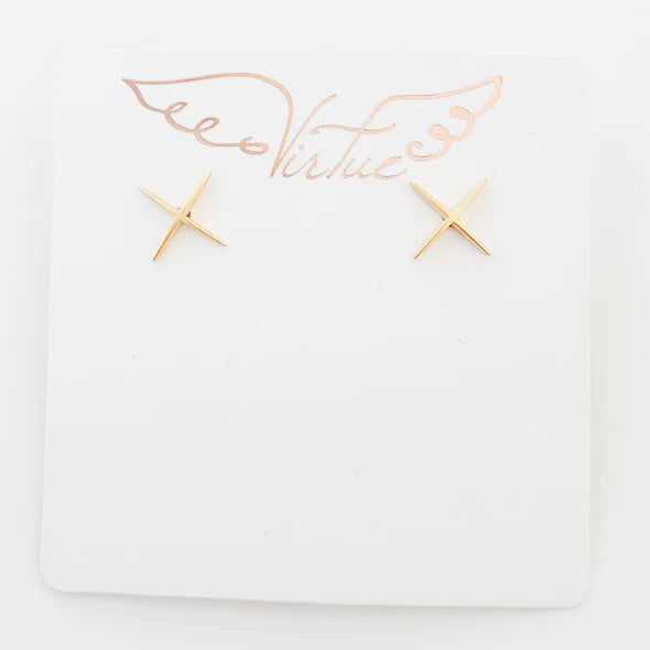 X Marks the Spot Earrings